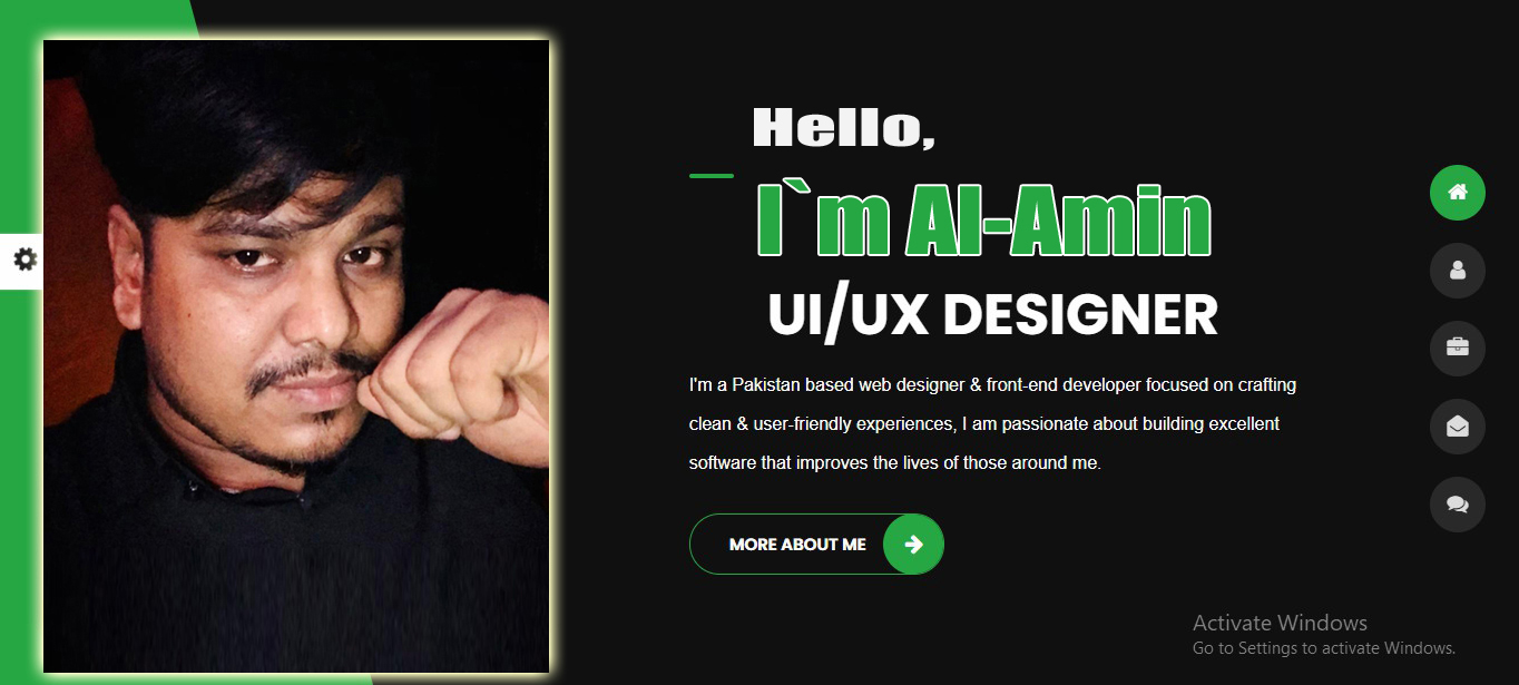 Personal Portfolio Images